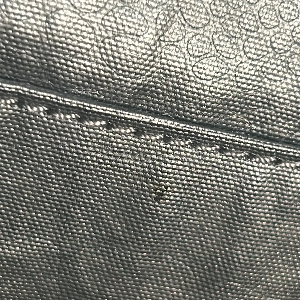 New Kipling Zuma Metallic Pewter Croc Embossed Crossbody Travel Organizer - Image 12