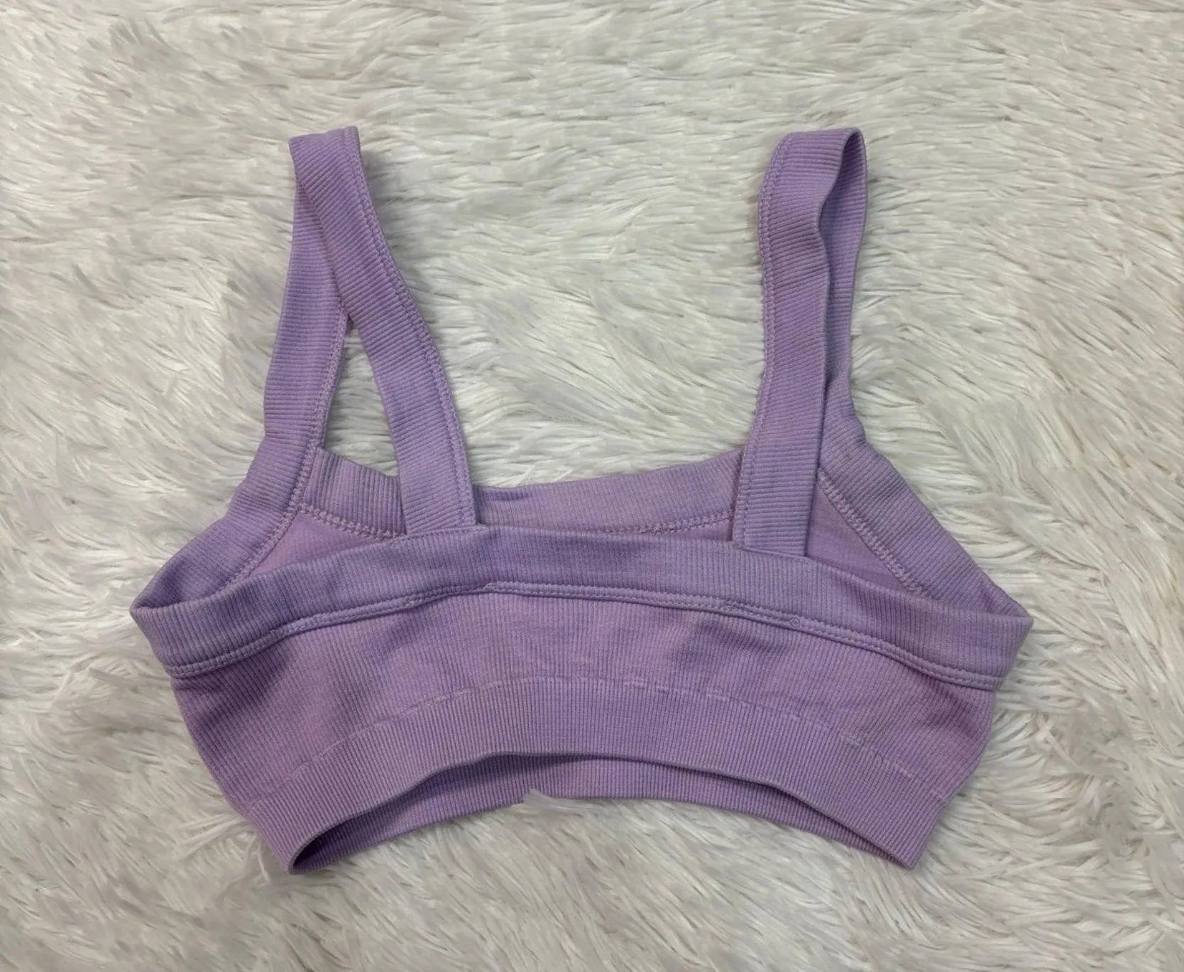 Out From Under Riptide Seamless Rib Bralette in Lilac - Image 3