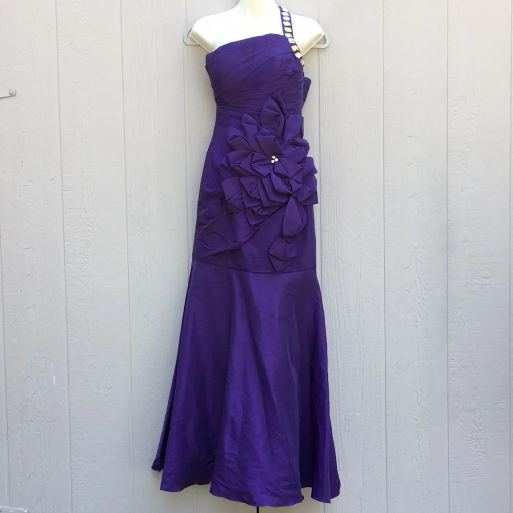 Cinderella Devine flower rhinestone ball gown prom - Image 2