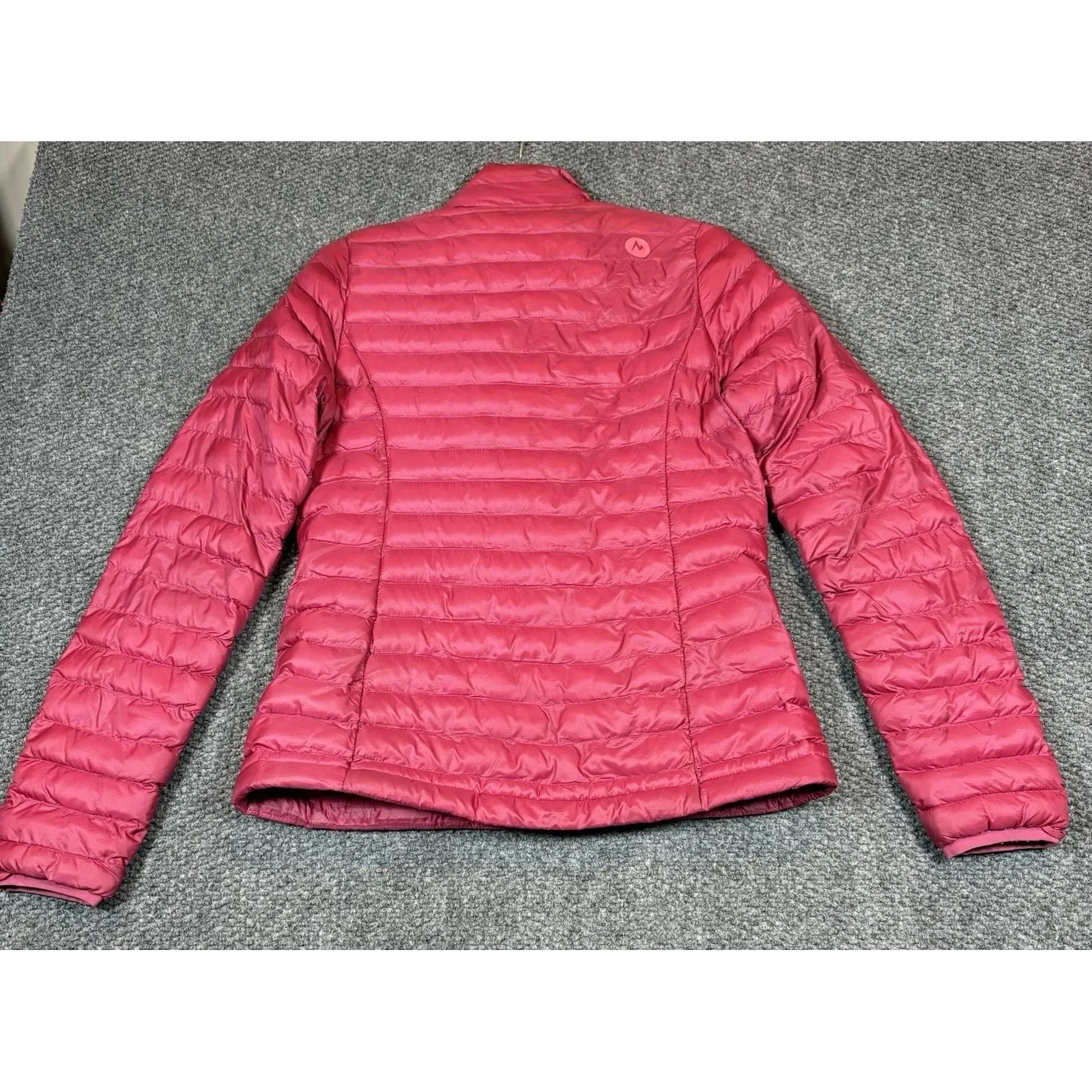 Marmot Womens Pink Long Sleeve Full-Zip Puffer Jacket Size XS/TP/CH mock neck - Image 2