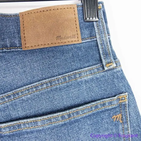 NEW‎ Madewell Perfect Vintage Straight Jean in Mayfield Wash, NG251, 26 - Image 11