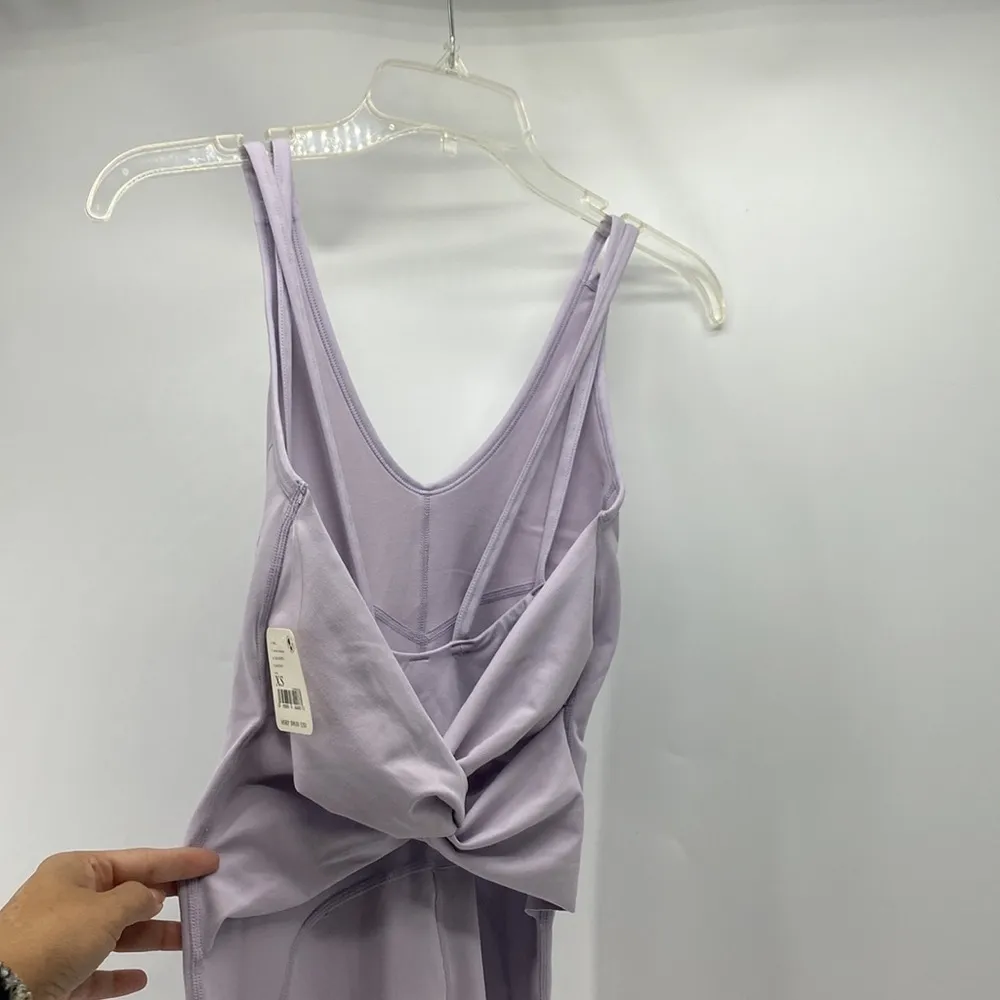 Free People Movement breath deeper onesie sweet lavender athleisure workout - Image 5