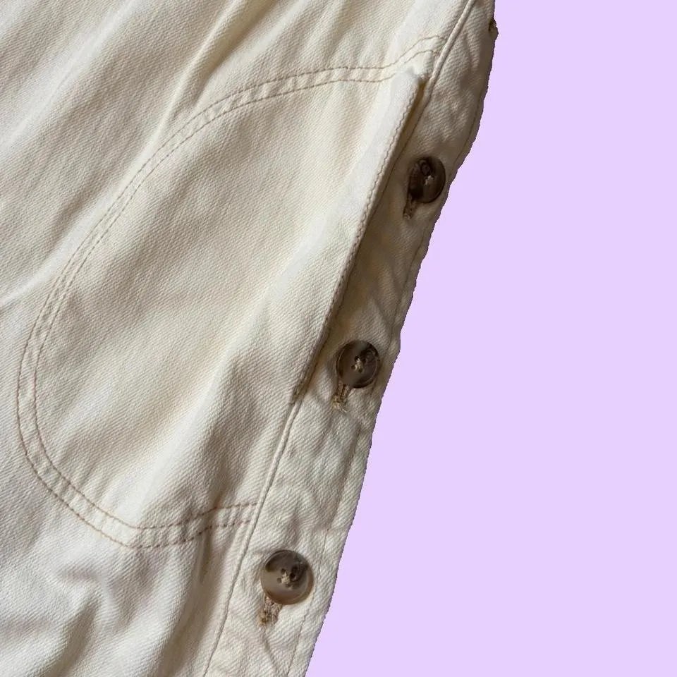 Anthropology Maeve Crosley Buttoned denim sleeveless mini dress 🔥 - Image 7