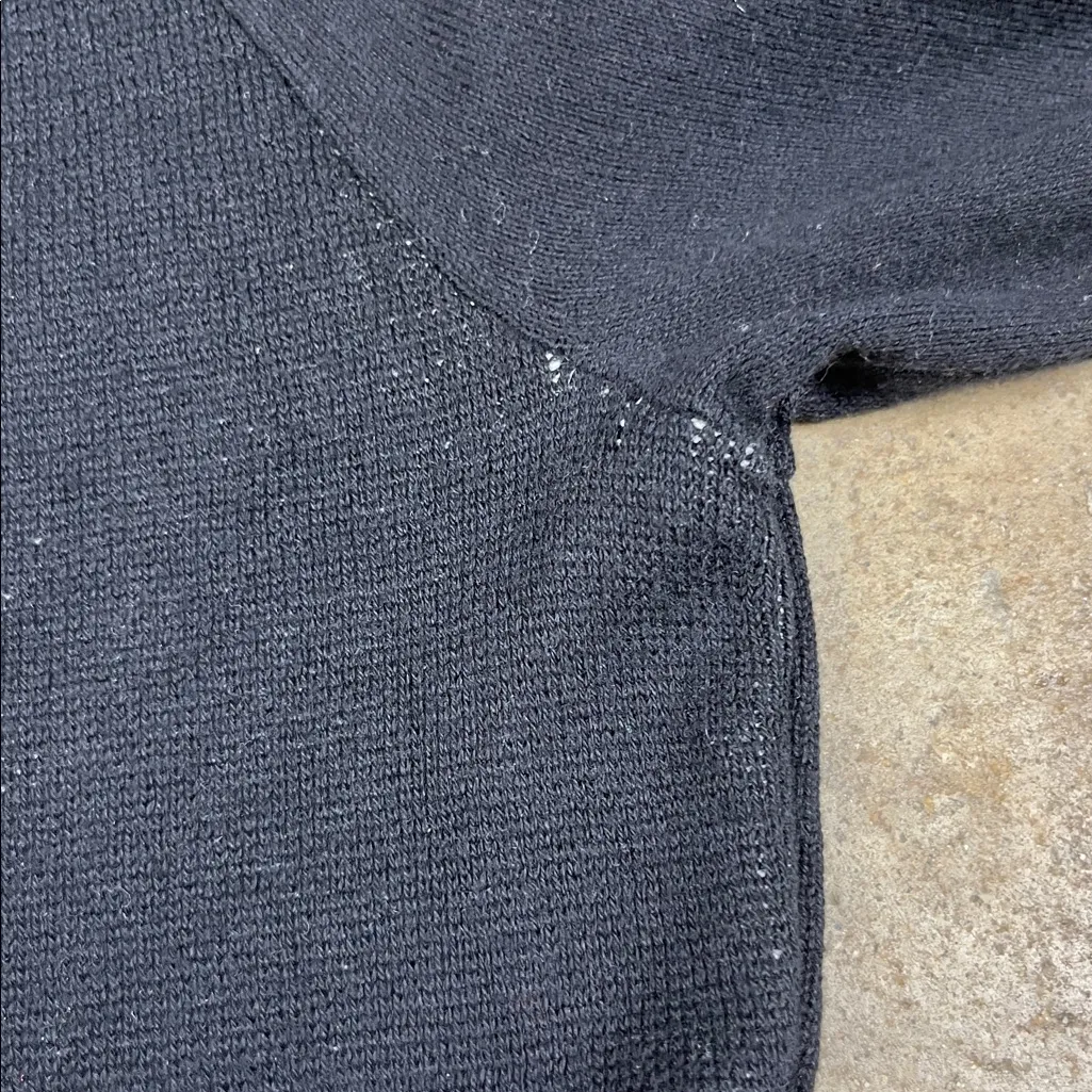 Loft Black Sweater with White Bow Pattern
Size: XS - Image 4