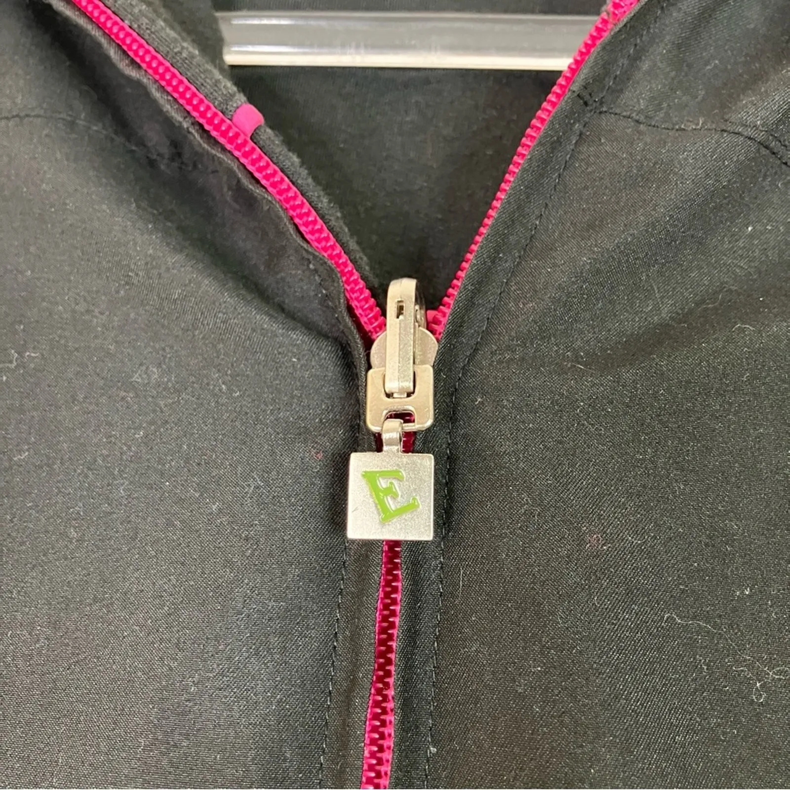 Everlast | Y2K Black Pink Tracksuit Jacket & Pants Poly-Cotton Blend Womens L - Image 4