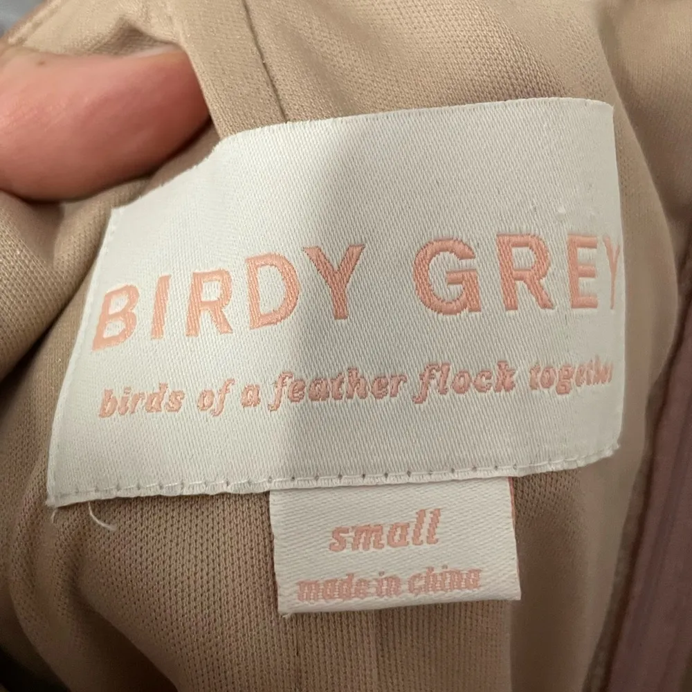 Birdy Grey Pink Strapless Maxi Dress Small - Image 4