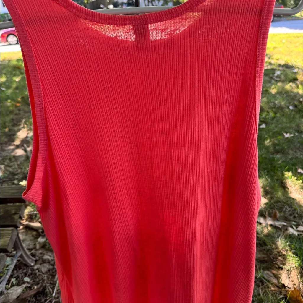 Old Navy Luxe XL Pink Ribbed Top - Image 6