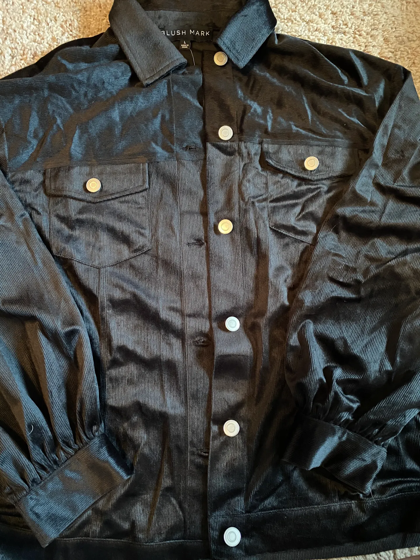 Jacket Black Size L - Image 2
