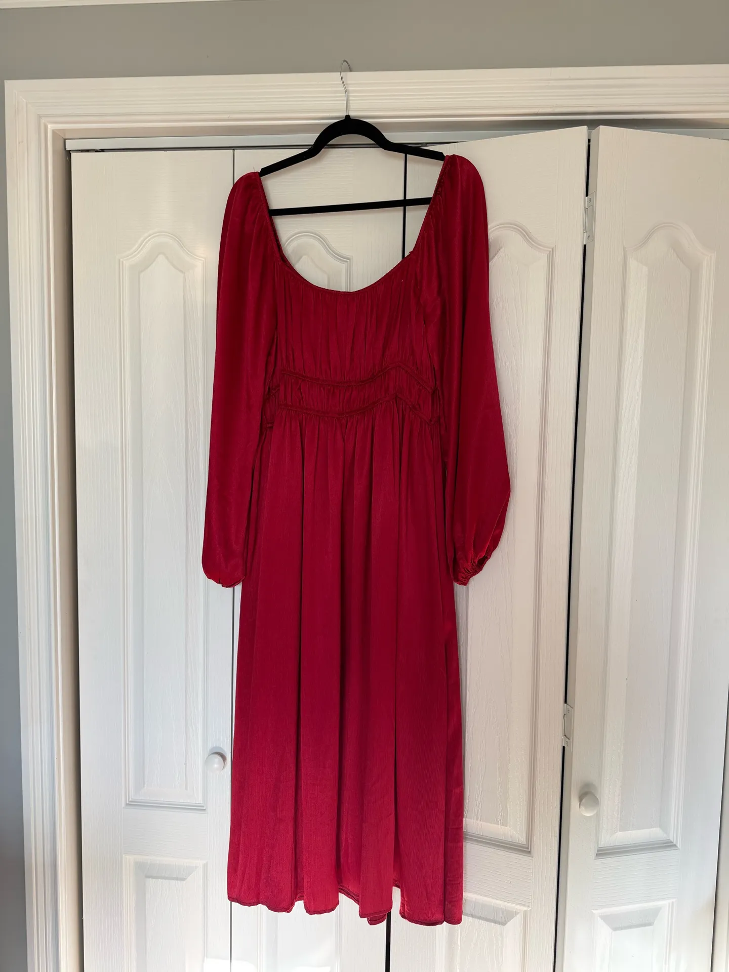 Red Arula Altar'd State Midi Dress  - Image 4