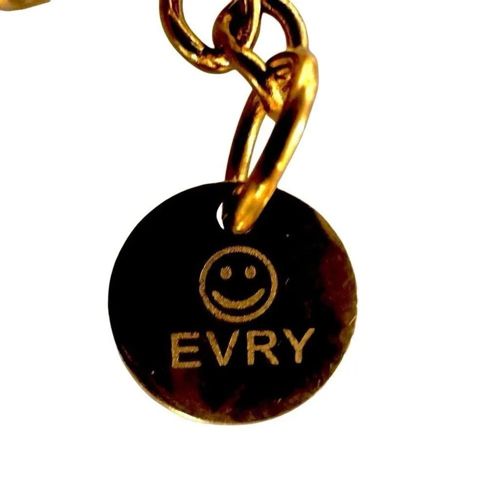 evry gold tone chain bracelet Gold - Image 5