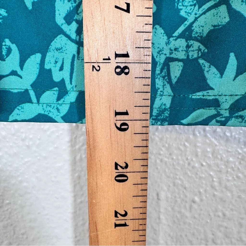 RipSkirt Green Floral Print Wrap Skirt Womens S Beachy Summer Vacation Tropical - Image 6