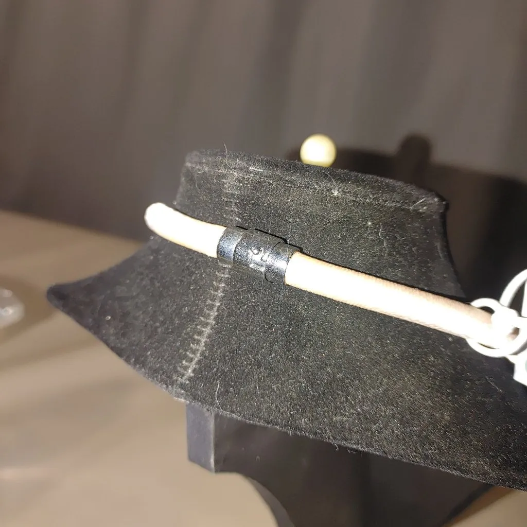 Gardenia Necklace Handcraft Freshwater Mother Of Pearl Natural Stone Floral White Size 18 - Image 9