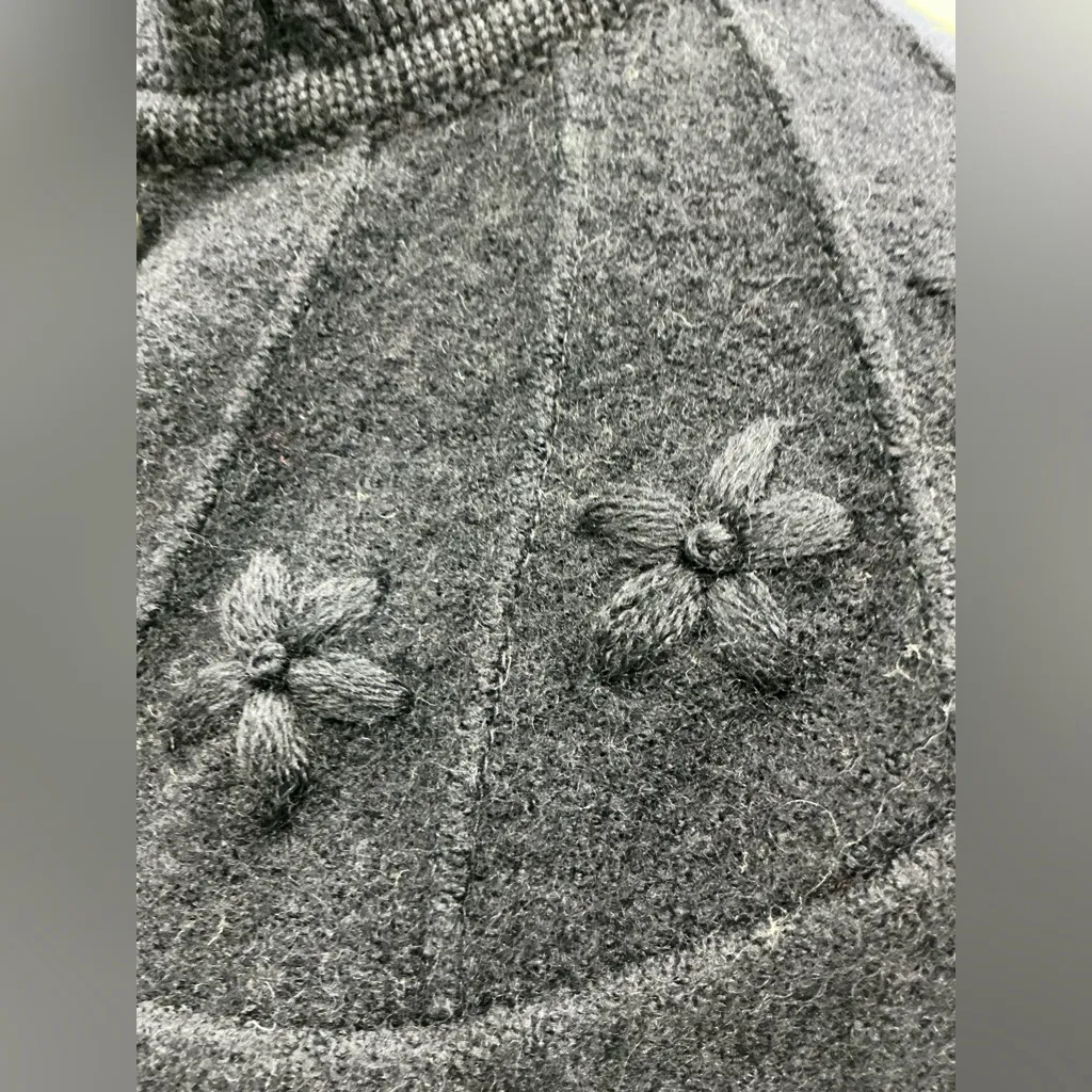 Dressy wool cardigan 🌹 Blue Size undefined - Image 14