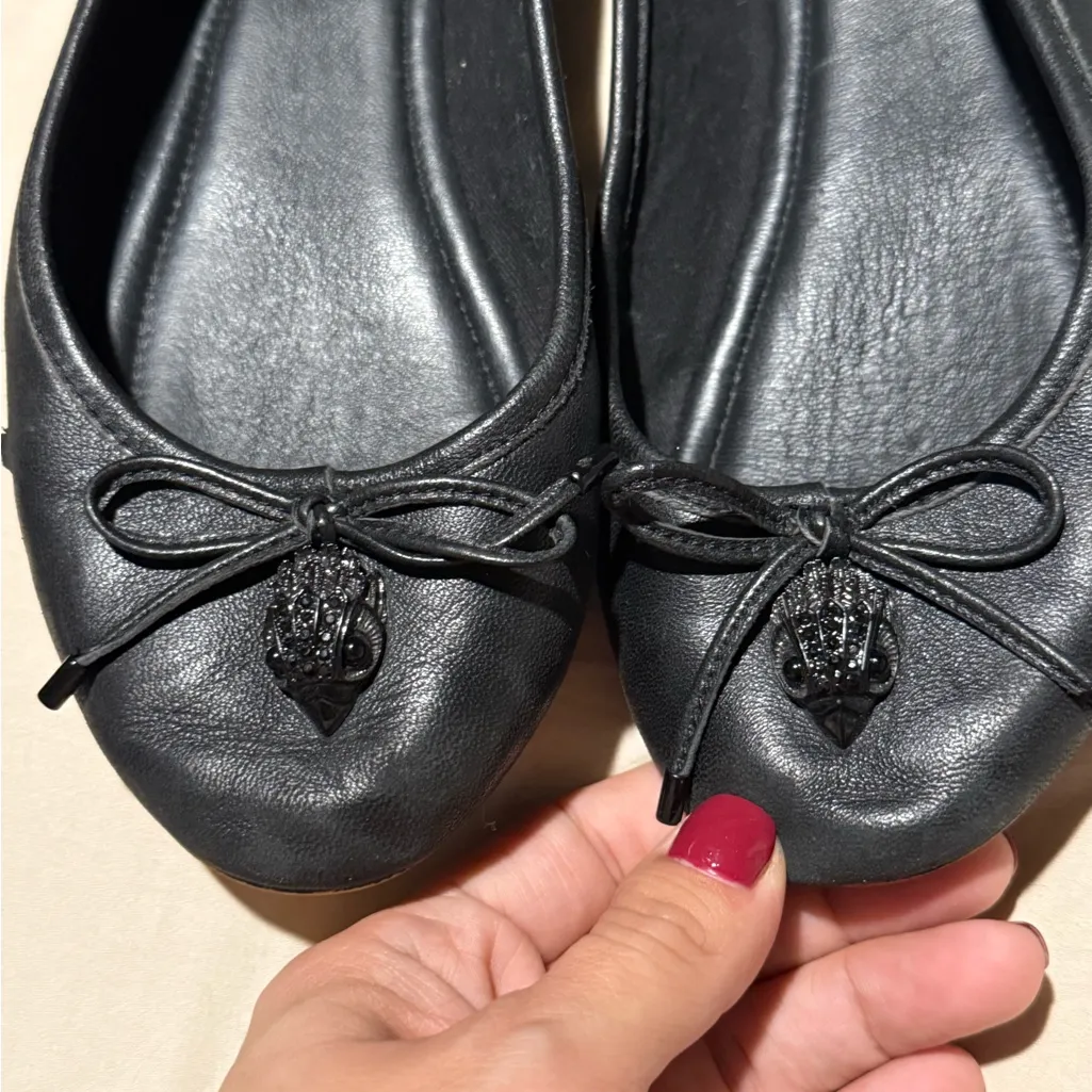 Kurt Geiger Black Leather Loafers - Image 2