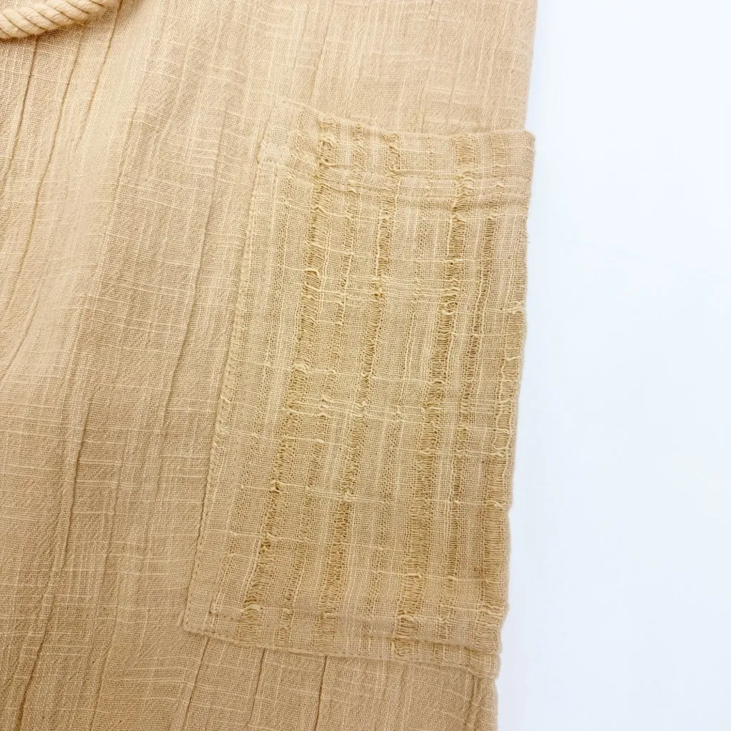 Free People Free-est Collection In The Spotlight Midi Maxi Skirt Cotton Oat Bran - Image 8