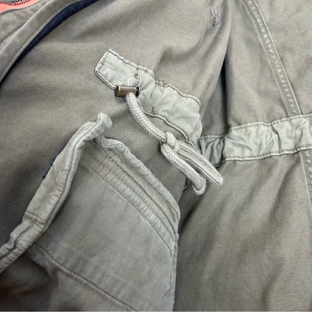 LUCKY BRAND Hunter Green Military Style Outdoor Utility Sleeveless Vest Size M - Image 14