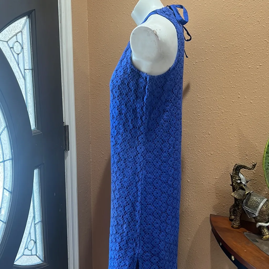 A new day blue sleeveless long dress - Image 4