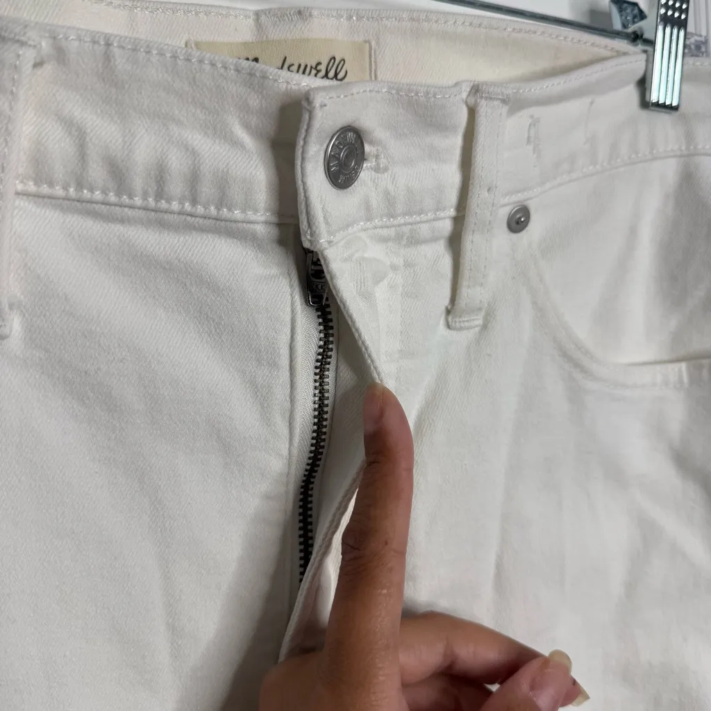 Madewell The Perfect Vintage Jean Tile WhiteDenim MC495‎ Size 30 - Image 3