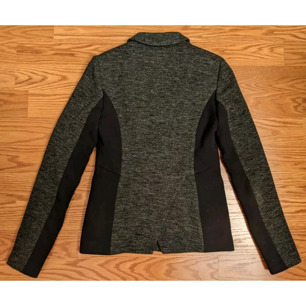 EUC Cartonnier Womans Jacket Blazer Sz 0 Academia Career Preppy Business Casual Gray - Image 2
