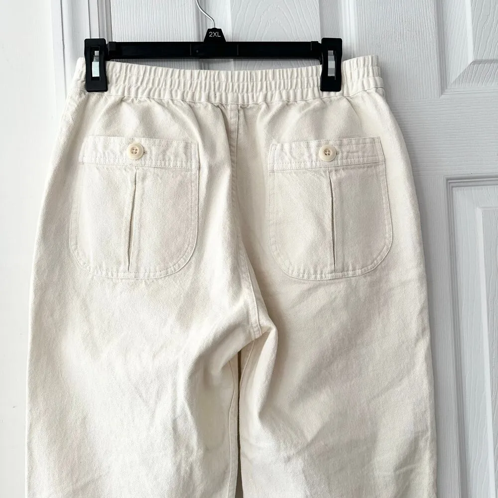 The Great The Shipmate Pant Women’s Size 1 US Small Cream Straight Leg High-Rise - Image 7