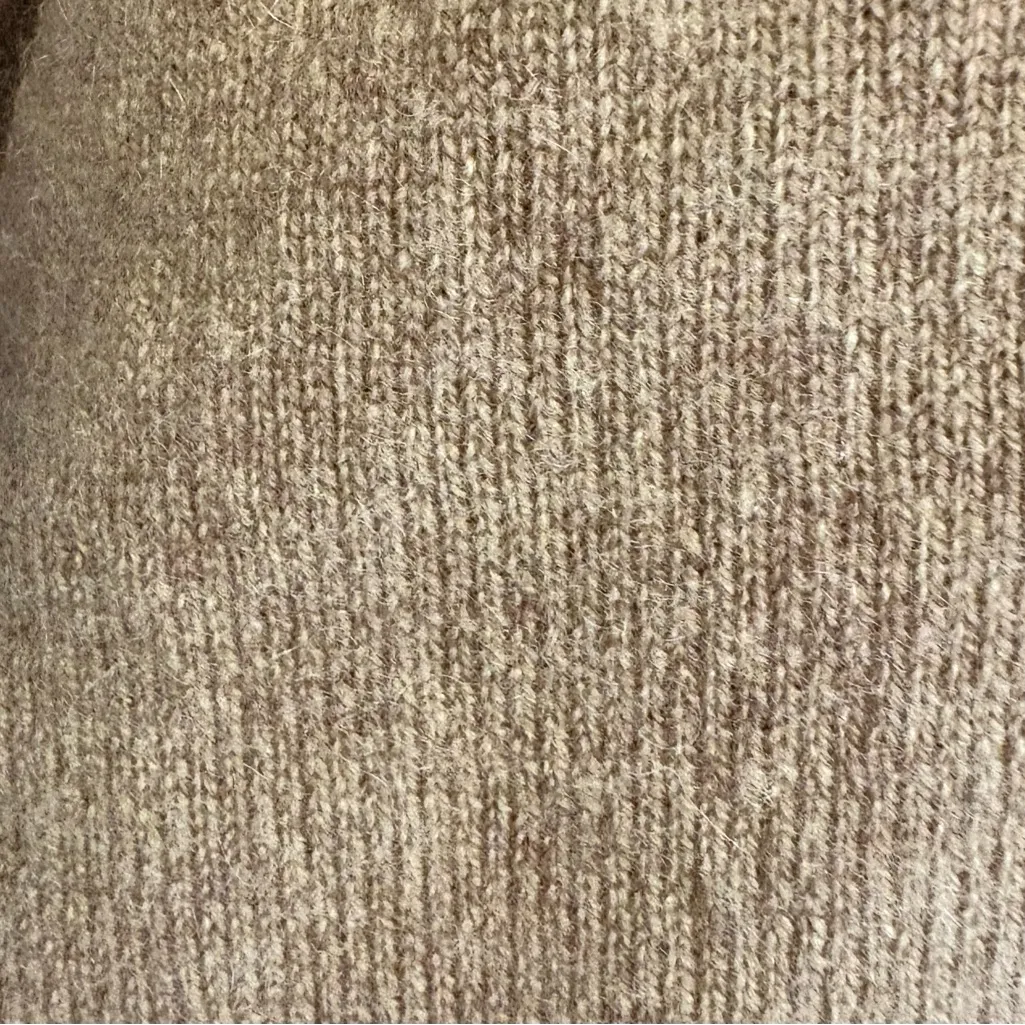 NAADAM Tan Women's Poncho Sweater - Image 4