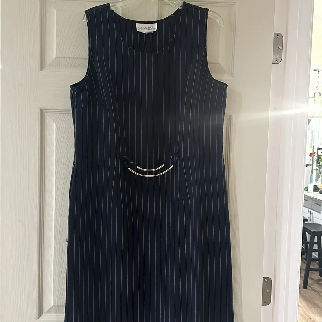 Women’s pride and joy jacket/dress combination. Size 14 Blue - Image 2