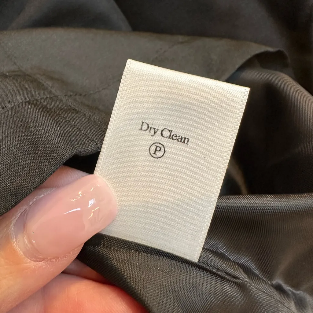 Coldwater Creek 100% Silk Lightweight Black Button-Up Jacket Plus Size 24 NWT - Image 7