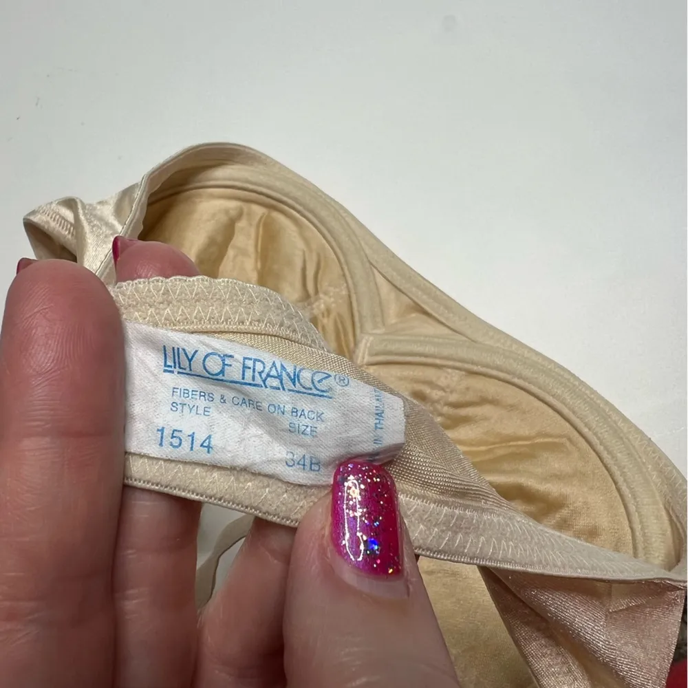 Vintage Lily of France bra size 34B - Image 4