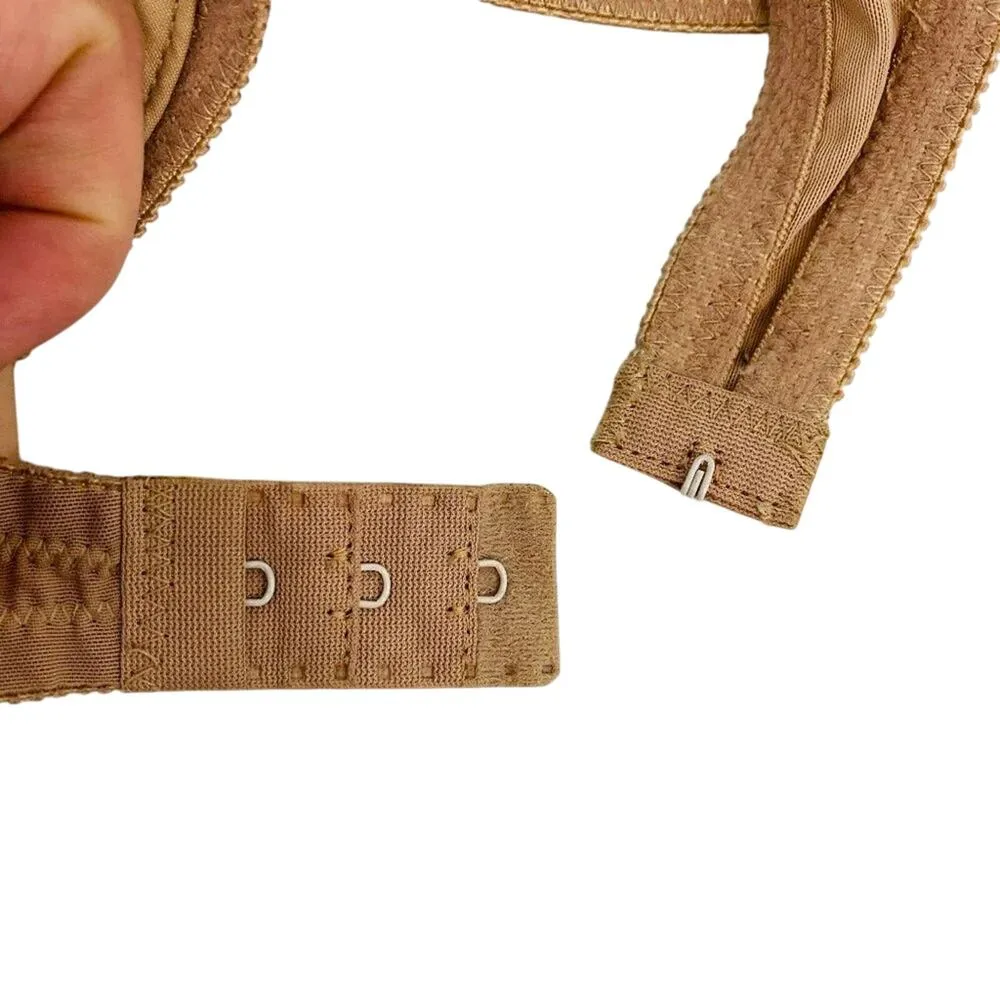 Vintage Vanity Fair Satin Cinnamon Strapless Bra Size 34A - Image 4