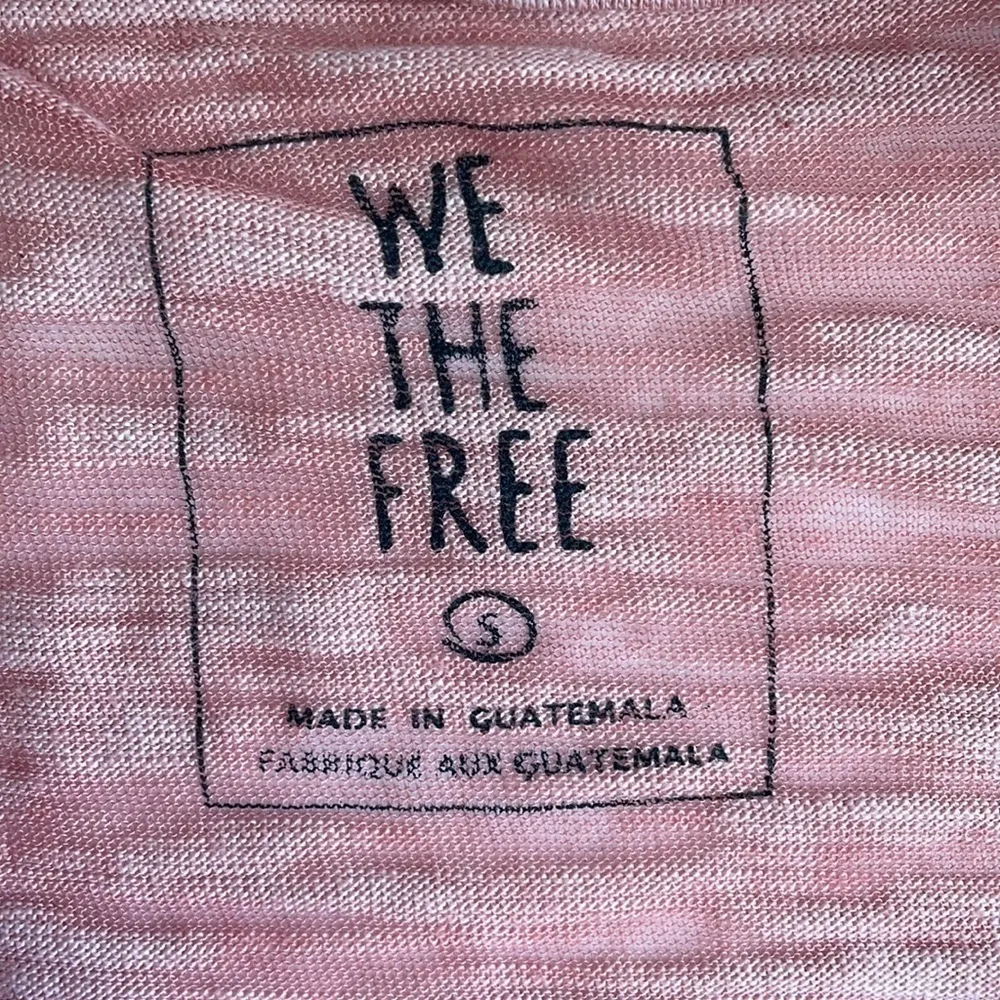 Free People Pink Keyhole Top - Image 4