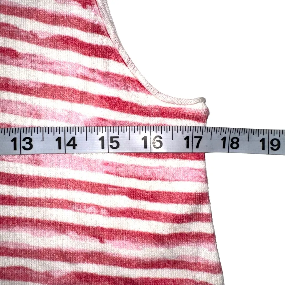 NWOT ATM Anthony Thomas Melillo Striped Cropped Cotton Cashmere Blend Top XS - Image 7