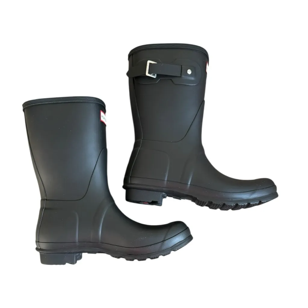 NEW Hunter Original Short Matte Rain Boot Waterproof US Size 10 - Image 5