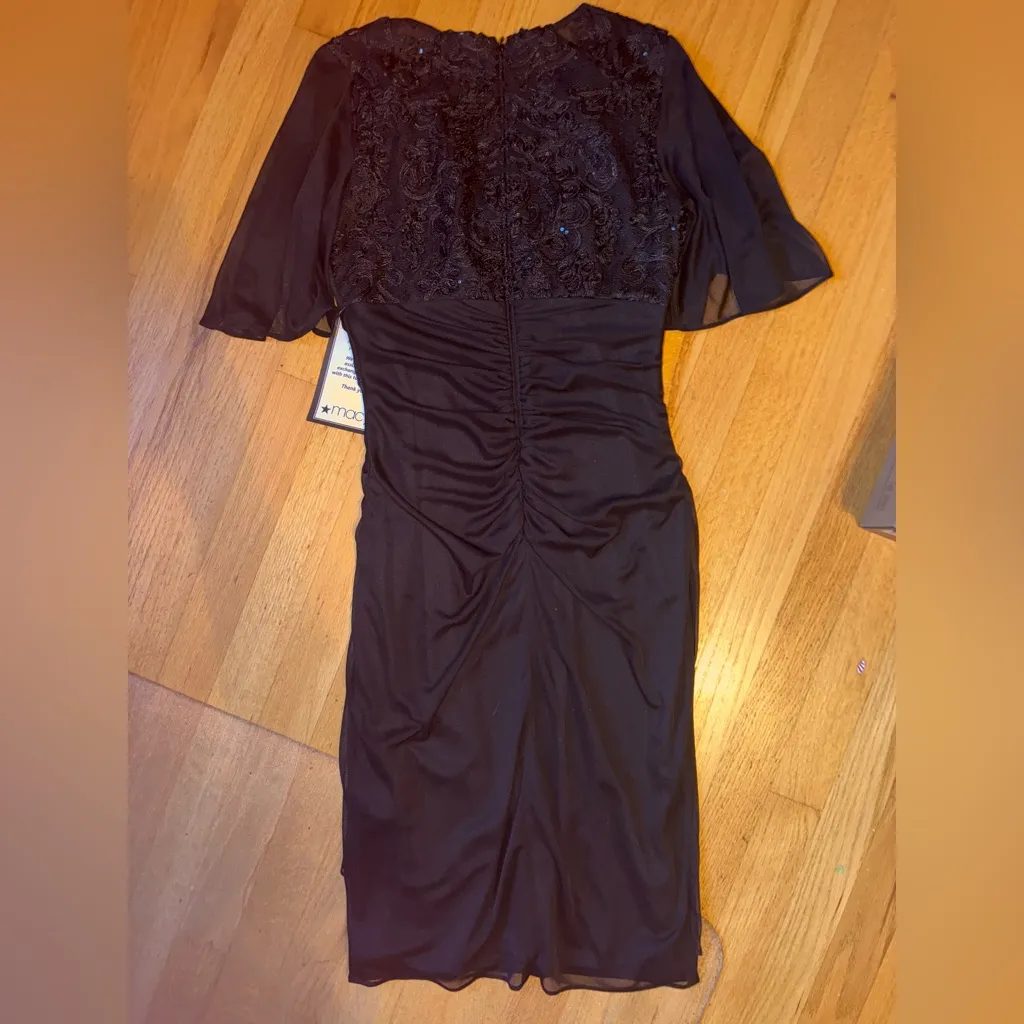 Macy's Chic Black Dress - Image 2