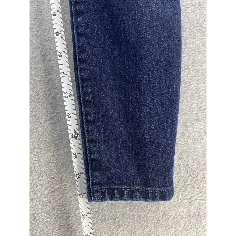 Banana Republic Women's Blue Denim Jeans Dark Wash Skinny Size 27 - Image 9