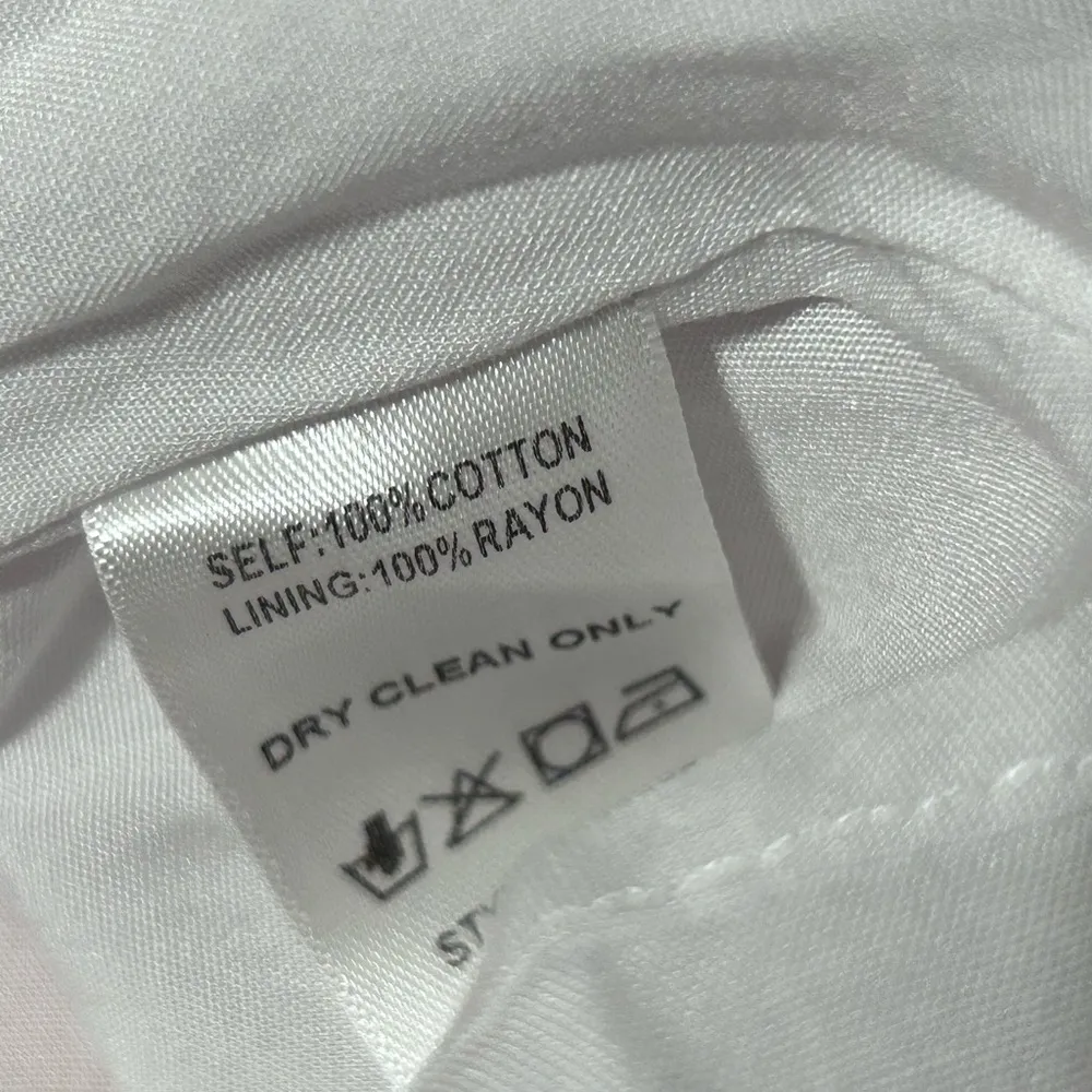 J. Marie The Schafer ruffle neck embroidered lined - Image 6