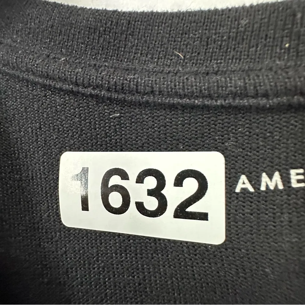 American Eagle Soft and Sexy Plush V Neck Long Sleeve Shirt Womens Small Black - Image 8