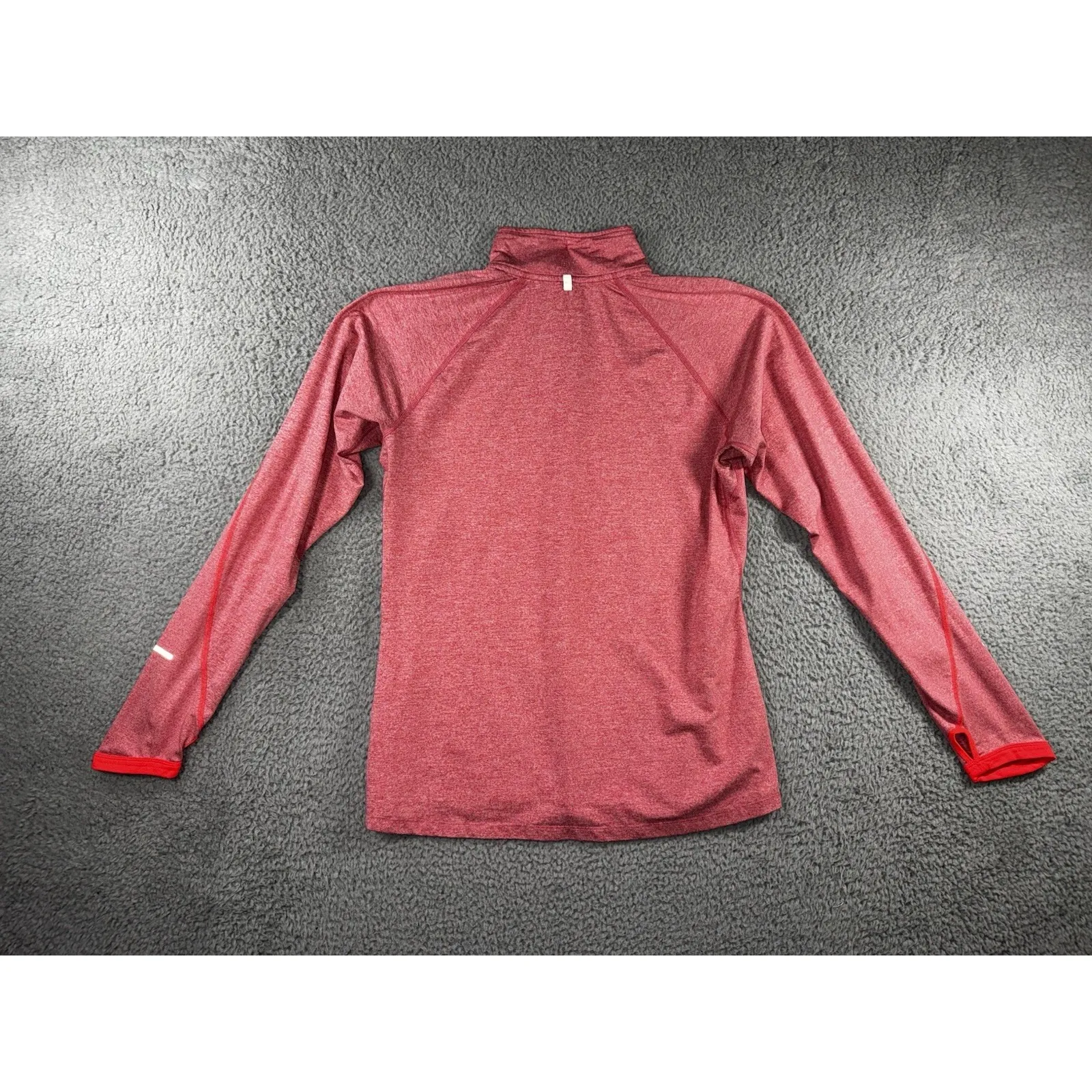 Nike Dri Fit Swift Track Jacket Women Large 1/4 Zip Mock Neck‎ Running - Image 3