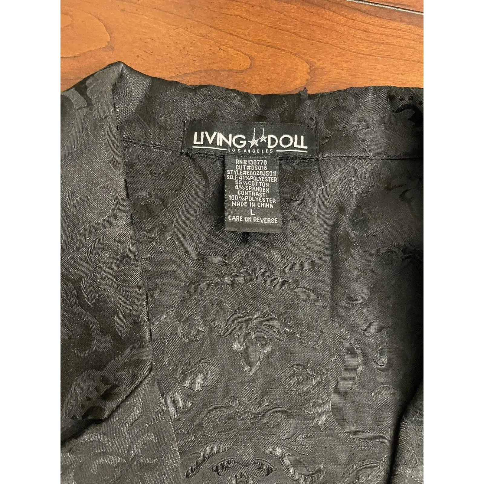 Living‎ Doll Paisley VTG Blazer - Image 3