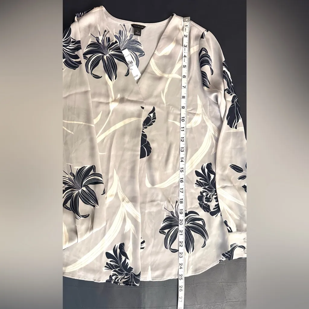 Ann Taylor Floral Blouse - Image 5