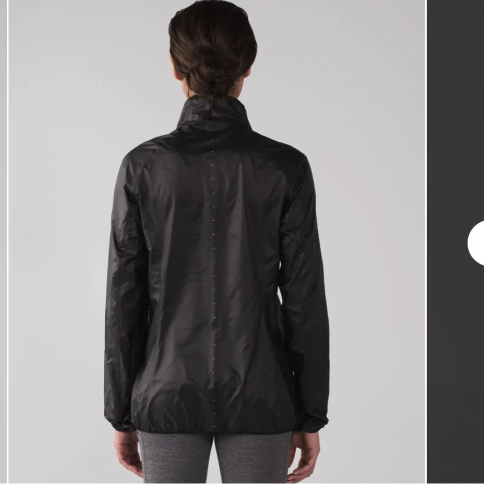 New With Tags Lululemon Run With It Jacket Sz 10 - Image 2