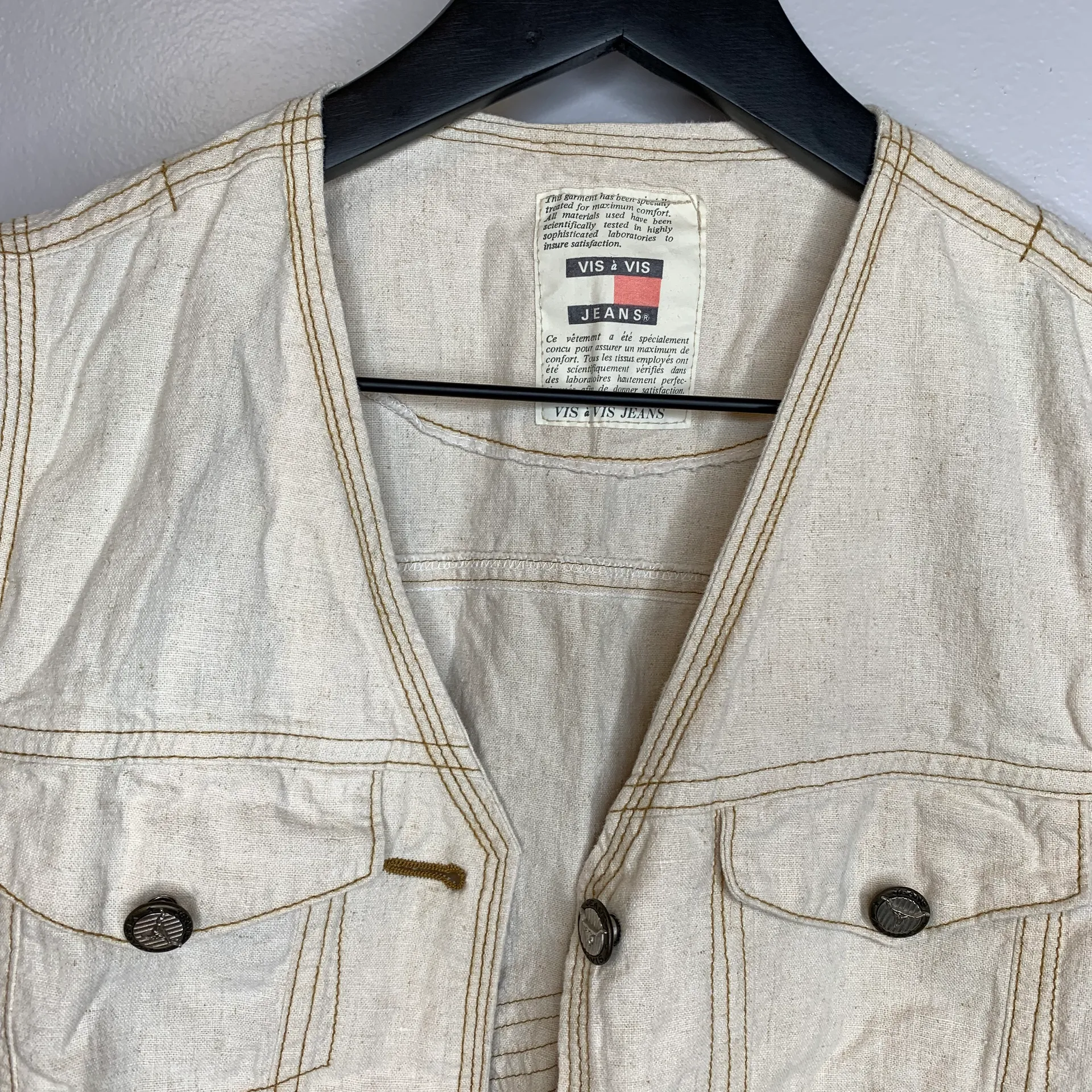 Vis a Vis Jeans Vest - Image 5