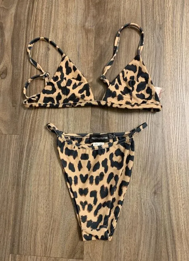 Pretty Little Thing Leopard Bikini Set - Image 6