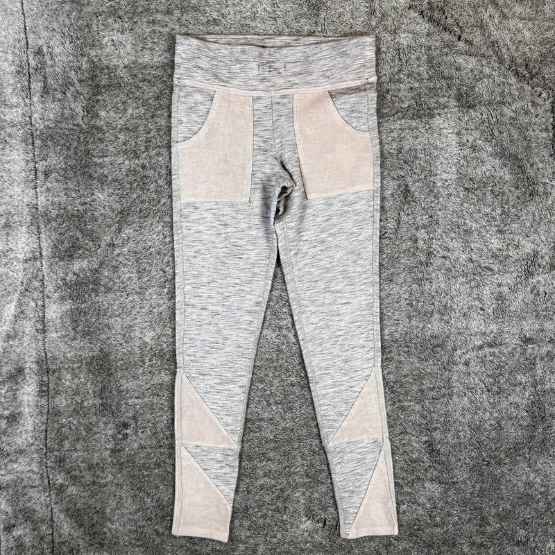 Free People Kyoto High Rise Patchwork Leggings Women's XS - Image 3