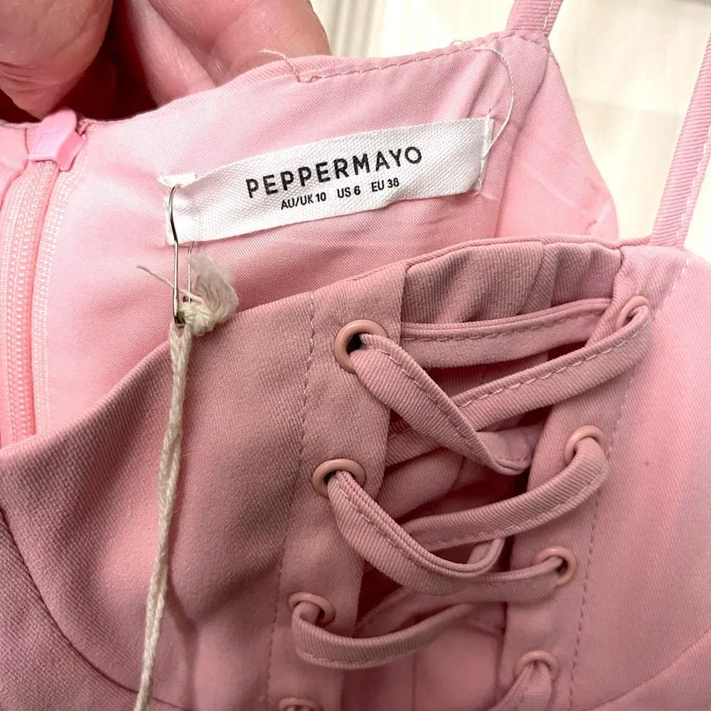 Peppermayo Lace Up Mini Dress!  NWT! - Image 6