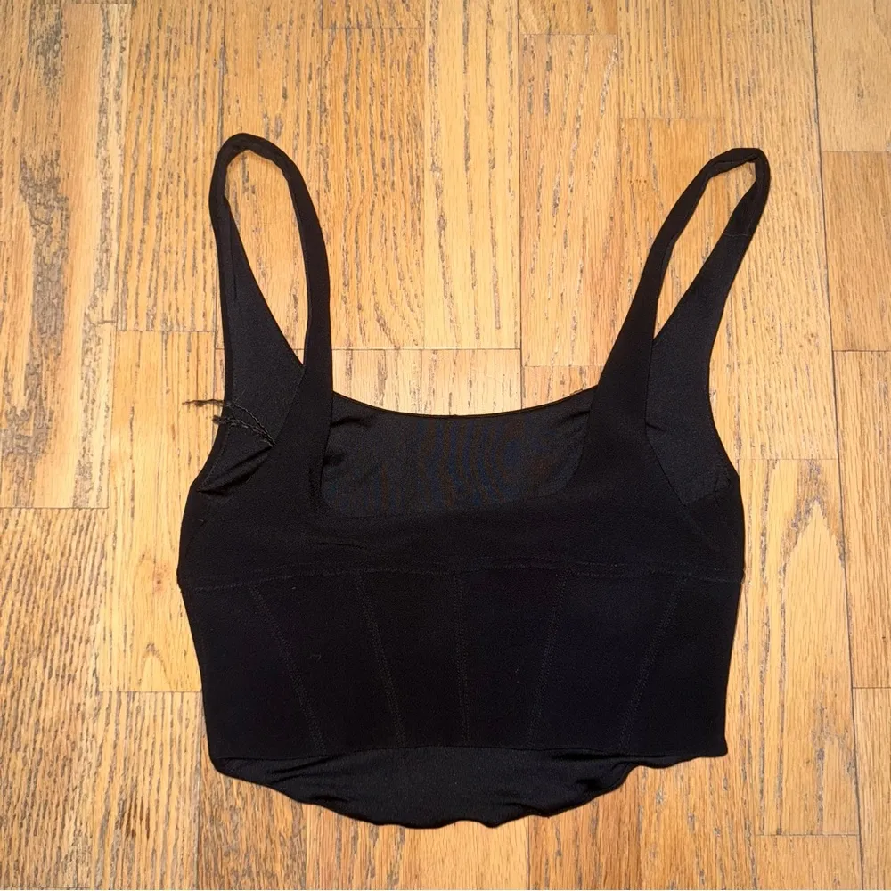 BEC + BRIDGE Marisol Bodice Top Crop Black size 2 - Image 3