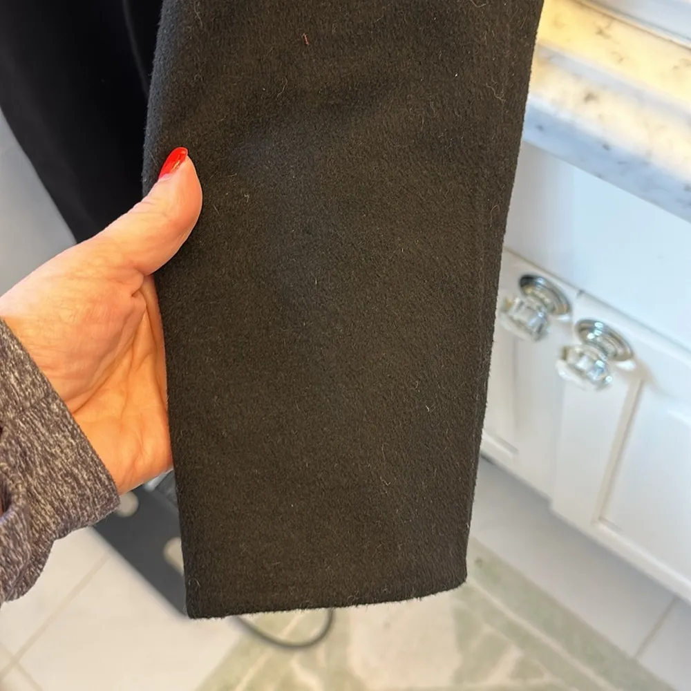 Nanette Lepore wool poly long coat XL - Image 5