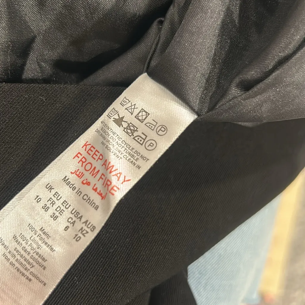 Nasty Gal Black‎ Dual Pocketed Front Mini - Image 6