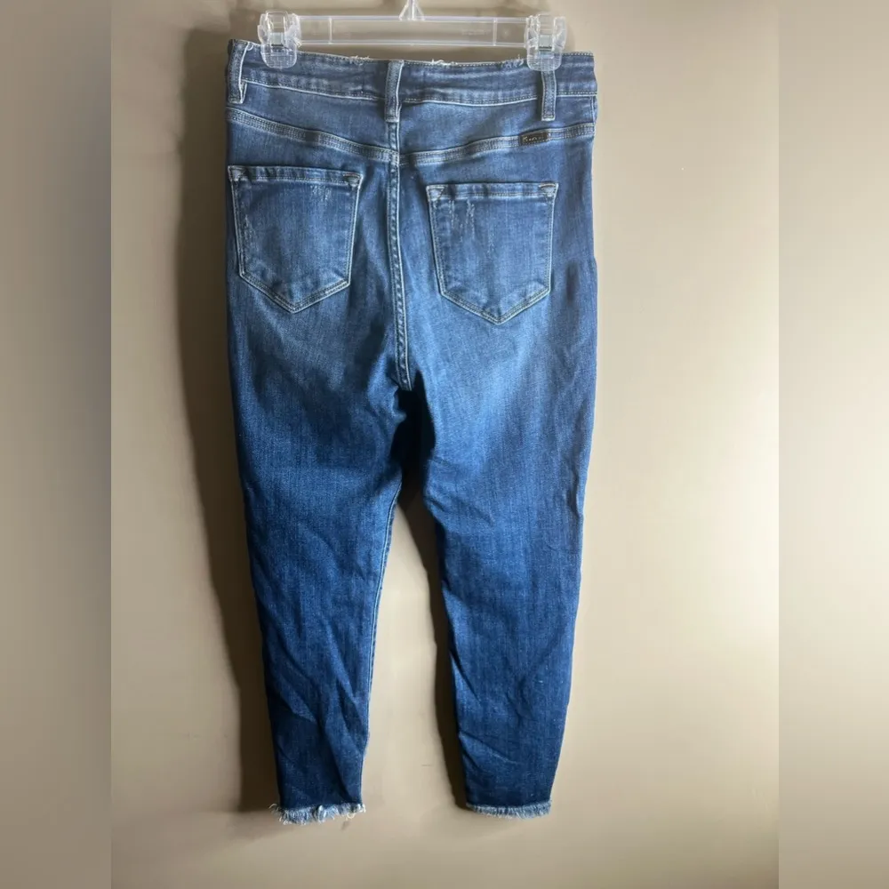 Kancan straight ankle distressed size 9/28 Blue - Image 6