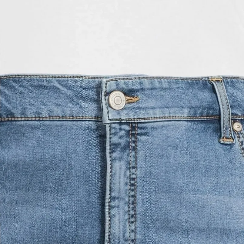 TERRA & SKY Womens Jeans Size 22W Petite High Rise Skinny Jeans Distressed New - Image 6