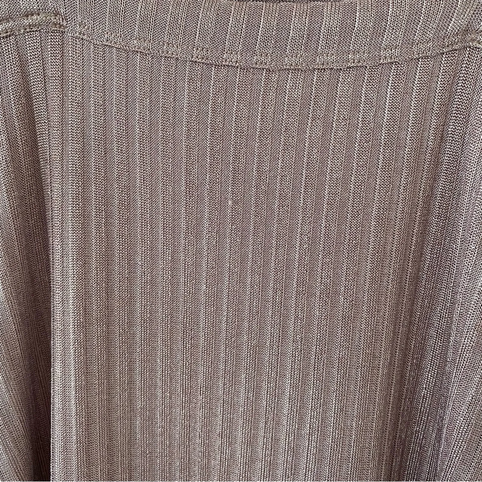 Privacy Please Bradian Bodycon Mini Dress in Metallic Rose Gold Size Small NWT - Image 8